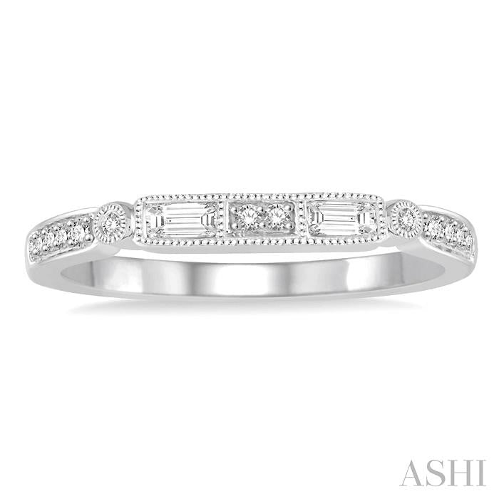 ASHI Diamond Wedding Band 247D7PPFHWG-WB