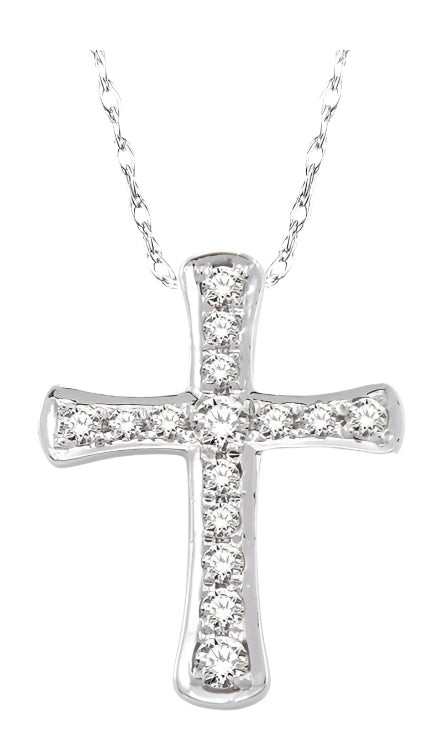 Parkplace Jewelers Cross Diamond Pendant 95649PPFVPDWG