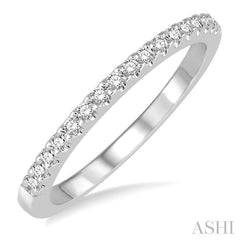 ASHI Diamond Wedding Band 255L8PPFHWG-WB