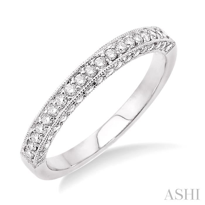 ASHI Diamond Wedding Band 25633PPFRW-WB