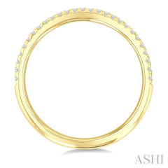 ASHI Diamond Wedding Band 260M8PPFGYG-WB