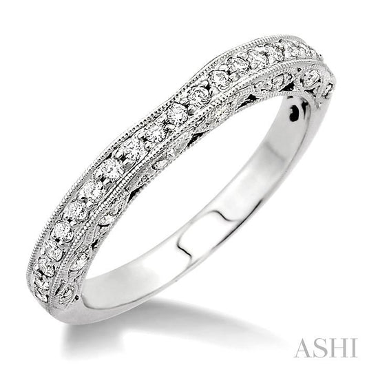ASHI Diamond Wedding Band 26294PPFCW-WB