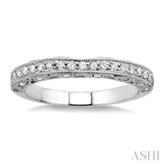 ASHI Diamond Wedding Band 26294PPFCW-WB