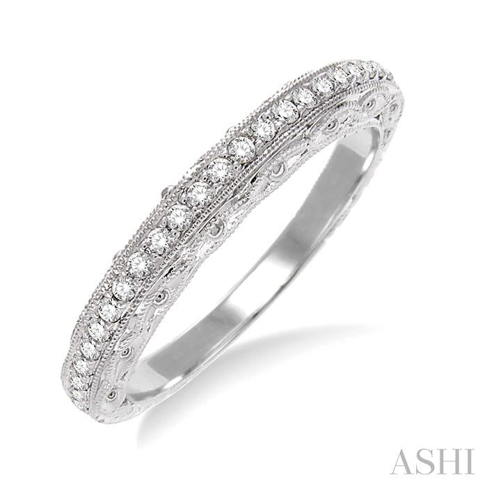 ASHI Diamond Wedding Band 26297PPFCWG-WB