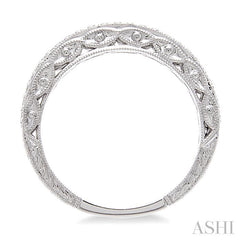 ASHI Diamond Wedding Band 26297PPFCWG-WB
