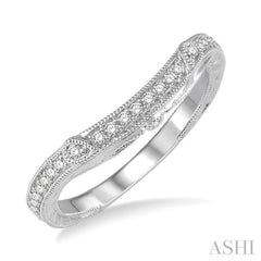 ASHI Diamond Wedding Band 262E8PPFVWG-WB