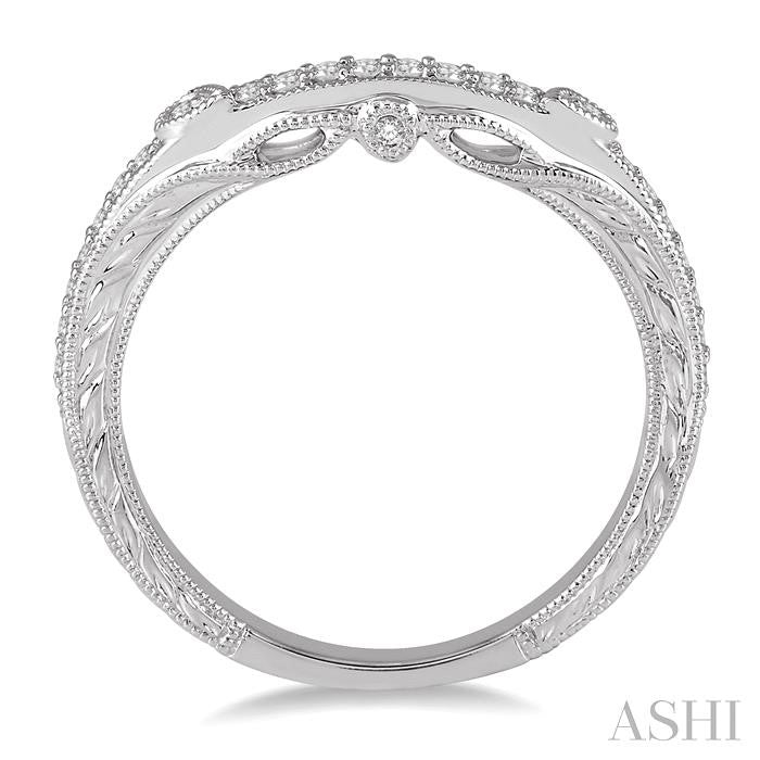 ASHI Diamond Wedding Band 262E8PPFVWG-WB