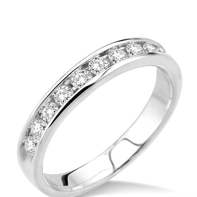 Parkplace Jewelers Channel Set Diamond Wedding Band 30323PPFNWG