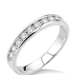 Parkplace Jewelers Channel Set Diamond Wedding Band 30323PPFNWG