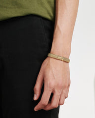 Panorama 18ct Yellow Gold 0.01ct Diamond Flexible Bracelet 01M04BX_BB