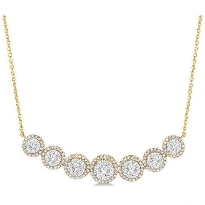 Parkplace Jewelers Halo Lovebright Diamond Necklace 991F1PPFVNKYW