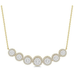 Parkplace Jewelers Halo Lovebright Diamond Necklace 991F1PPFVNKYW