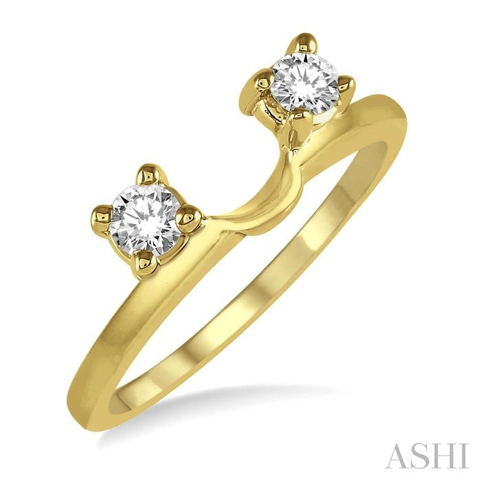 ASHI Round Shape Diamond Wraps 27386PPFC
