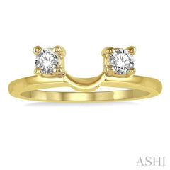 ASHI Round Shape Diamond Wraps 27386PPFC