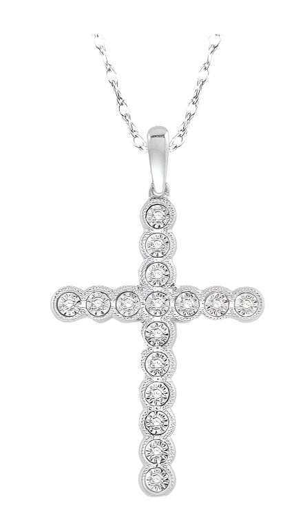 Parkplace Jewelers Cross Diamond Pendant 951A8PPTSPDWG