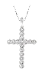 Parkplace Jewelers Cross Diamond Pendant 951A8PPTSPDWG