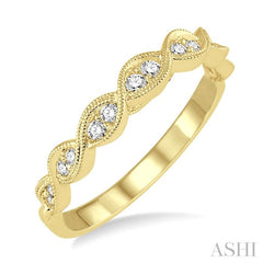 ASHI Diamond Wedding Band 28207PPFHYG-WB