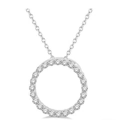 Parkplace Jewelers Circle Diamond Pendant 900H6PPFGPDWG
