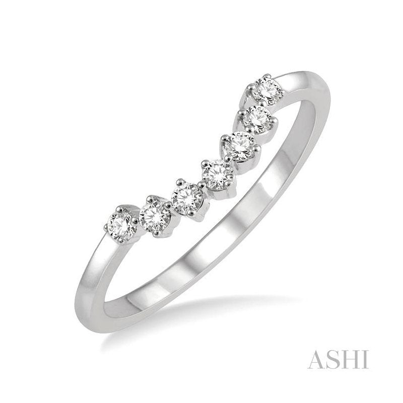ASHI Diamond Wedding Band 300E8PPFHWG