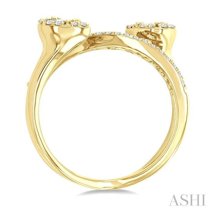 ASHI Pear Shape Fusion Diamond Fashion Ring 290G2PPFHYG