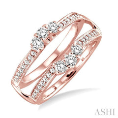 ASHI Diamond Insert Ring 29133PPFVPG