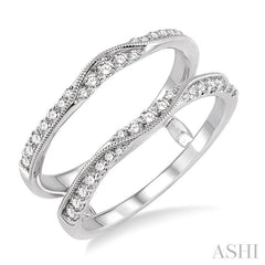 ASHI Diamond Insert Ring 29263PPFHWG