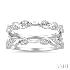 ASHI Twisted Diamond Insert Ring 292M6PPFGWG