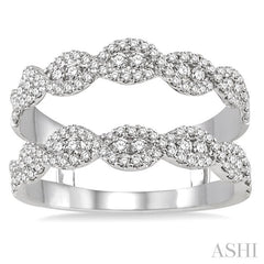 ASHI Diamond Insert Ring 29322PPFVWG