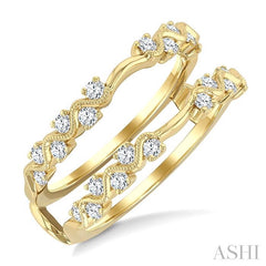 ASHI Diamond Insert Ring 293M3PPFGYG