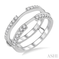 ASHI Diamond Insert Ring 29423PPFHWG