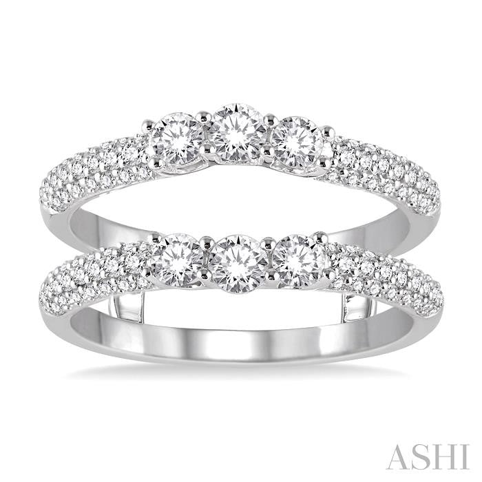 ASHI Diamond Insert Ring 29441PPFHWG