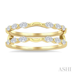 ASHI Diamond Insert Ring 294M3PPFGYG