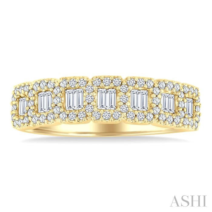 ASHI Halo Fusion Diamond Fashion Band 295G3PPFGYG
