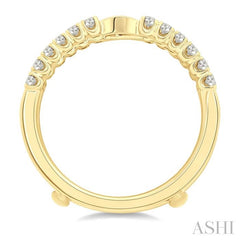 ASHI Diamond Insert Ring 296L3PPFGYG