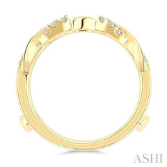ASHI Twisted Diamond Insert Ring 296M6PPFGYG
