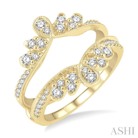 ASHI Diamond Insert Ring 29733PPFHYG
