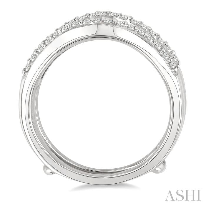 ASHI Baguette Diamond Insert Ring 297M1PPFHWG