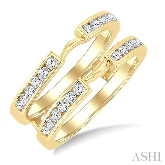 ASHI Diamond Insert Ring 298L3PPFGYG