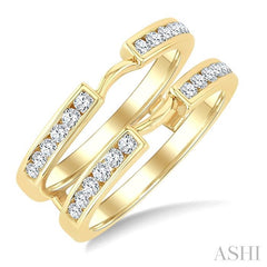 ASHI Diamond Insert Ring 298L3PPFGYG