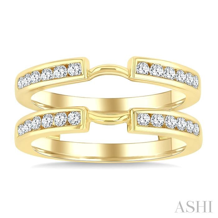 ASHI Diamond Insert Ring 298L3PPFGYG