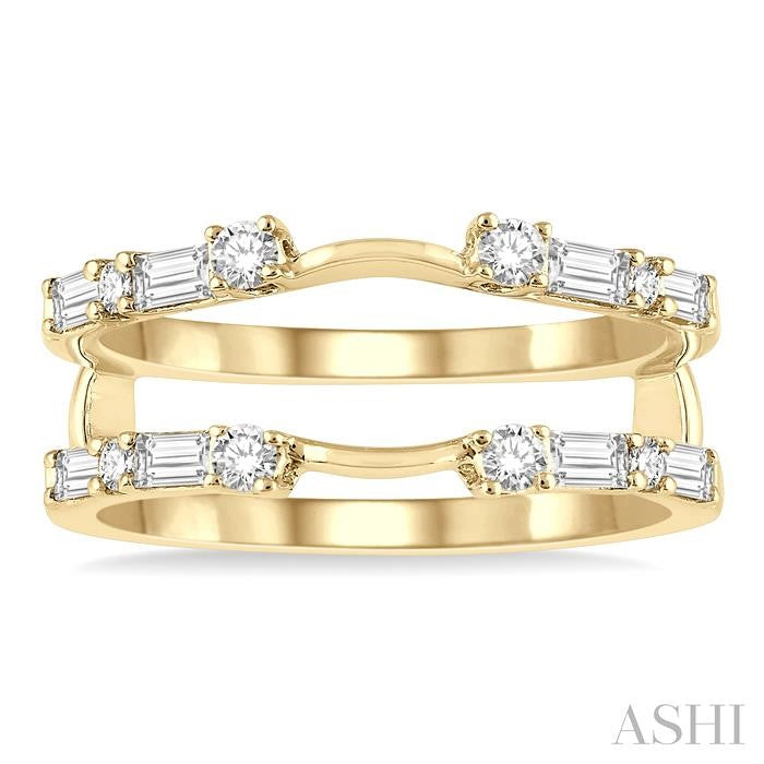 ASHI Baguette Diamond Insert Ring 29903PPFHYG