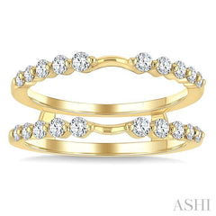 ASHI Diamond Insert Ring 299L3PPFGYG