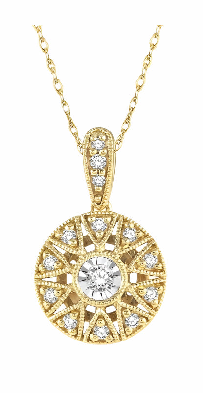 Parkplace Jewelers Diamond Fashion Pendant 90328PPTSPDYG