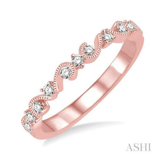 ASHI Stackable Diamond Wedding Band 35767PPFHPG