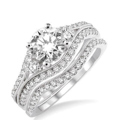 Parkplace Jewelers Round Shape Diamond Wedding Set 23960PPFVWG-WS-1.10