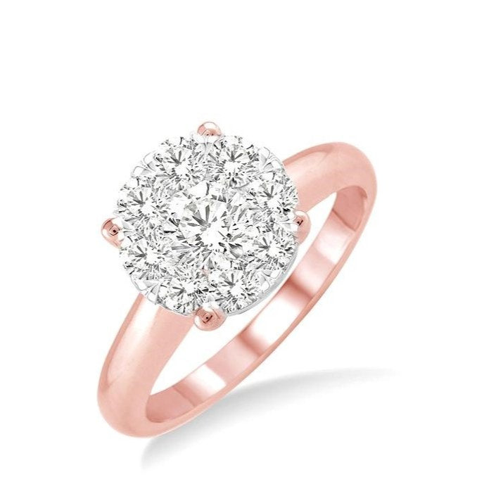 Parkplace Jewelers Round Shape Lovebright Essential Diamond Ring 36905PPFVPW