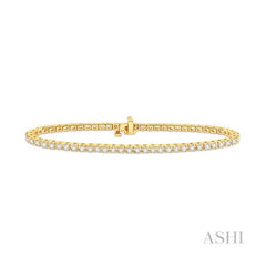 ASHI Diamond Tennis Bracelet 70162PPFGYG