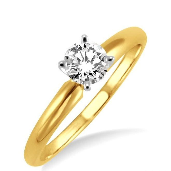 Parkplace Jewelers Round Shape Diamond Solitaire Ring 16155PPFR