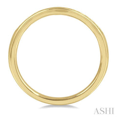 ASHI Channel Set Curved Diamond Wedding Band 30356PPFHYG