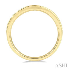 ASHI Curved Diamond Wedding Band 30363PPFHYG